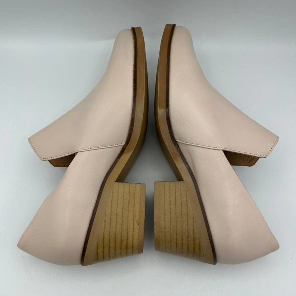L'intervalle 37 Us Size 6.5 / 7 Slip-On Tan Blush Pink Boots 2 1/4" Heel Booties — image 7 of 8